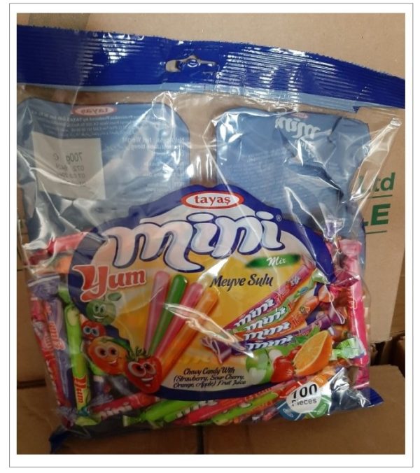 Chewy Candy four flavours