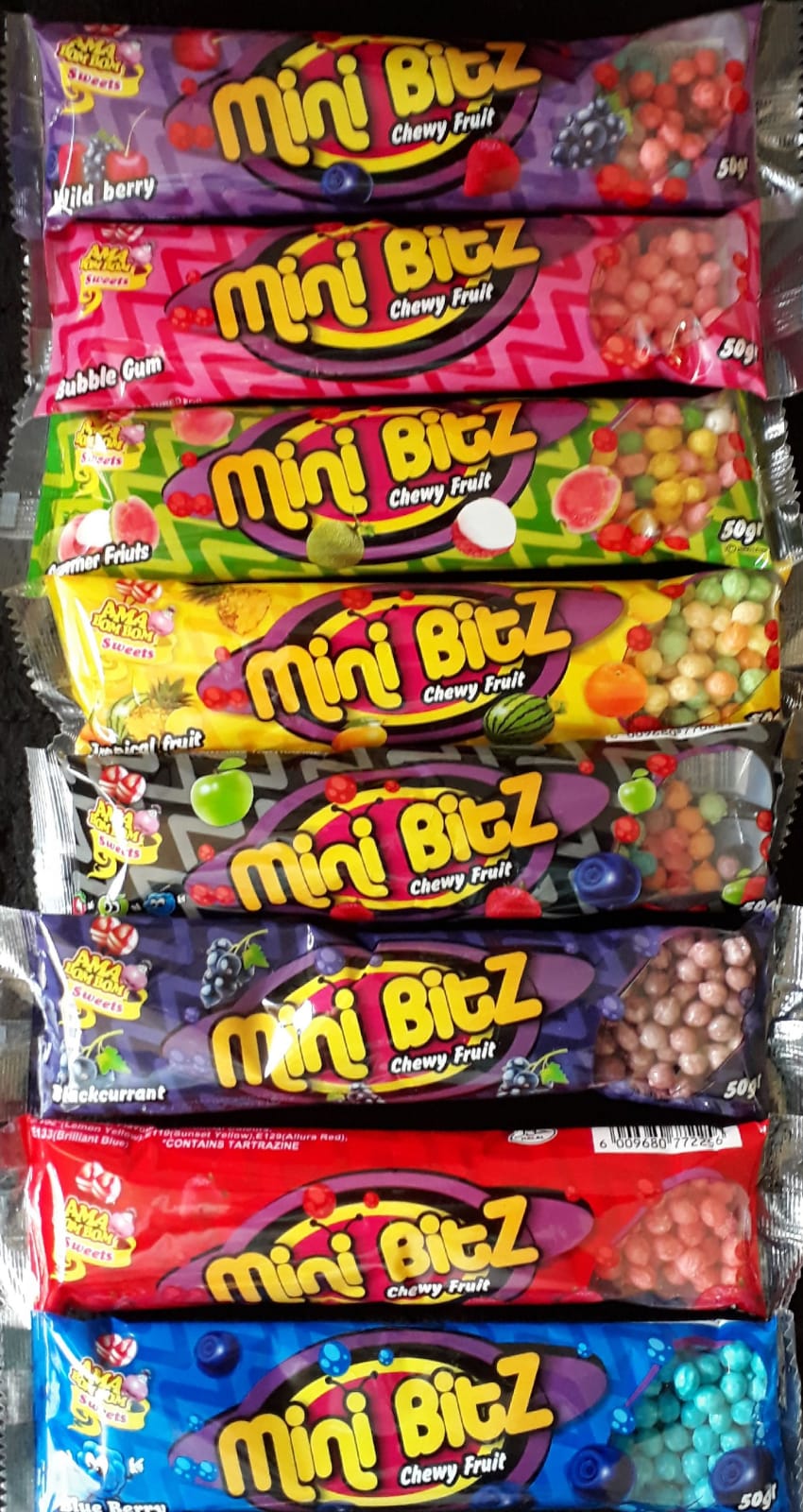 Sweets　by　Chewy　Fruit　Mini　Bitz　Extreme　Extreme　Sweets