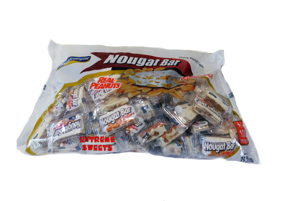 Nougat bar with real peanuts 