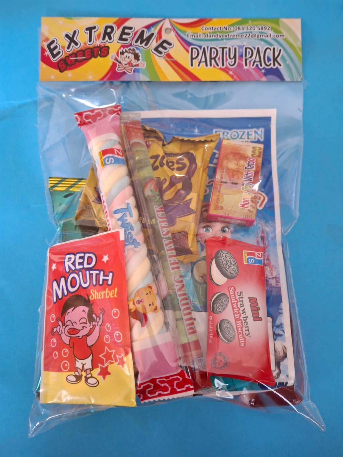 Party packs by Extreme Sweets