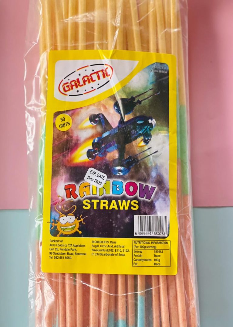 Long sherbert straws Extreme Sweets