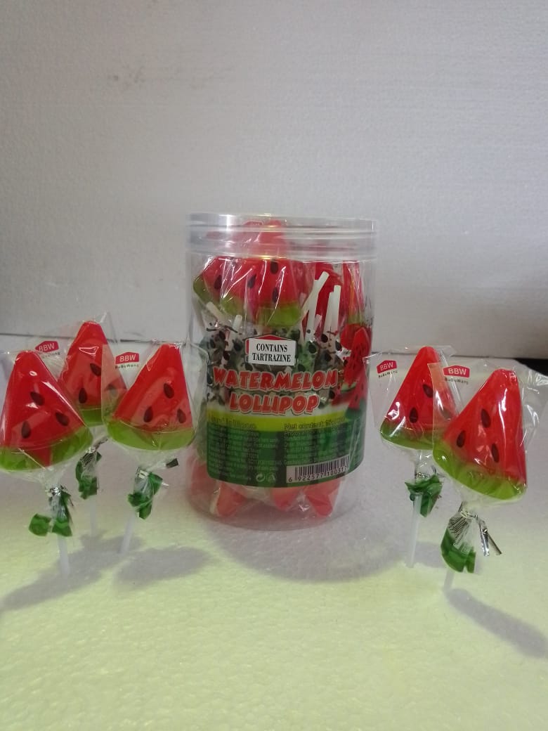 Watermelon lollipops Extreme Sweets
