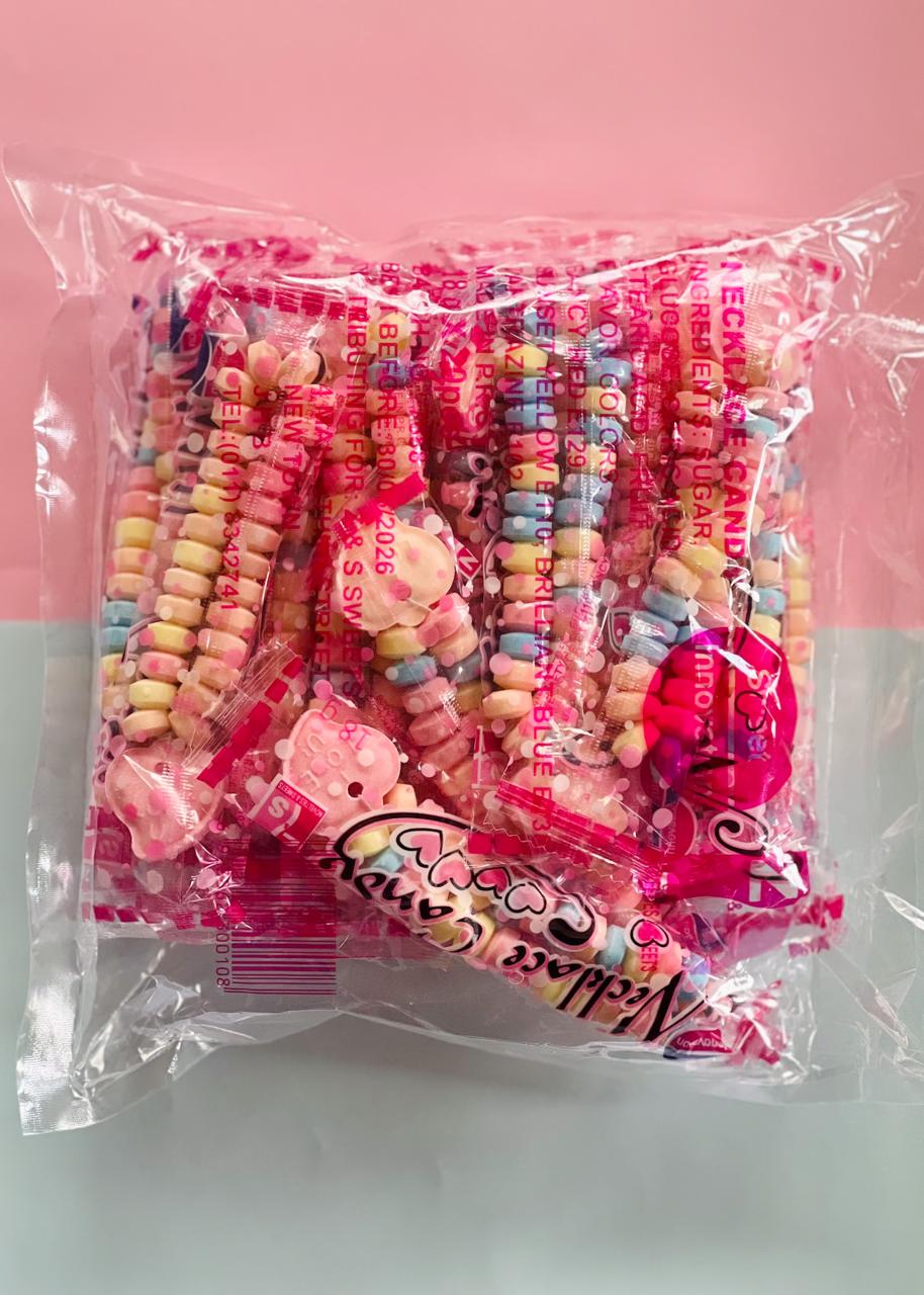 Necklace candy 20 per packet Extreme Sweets